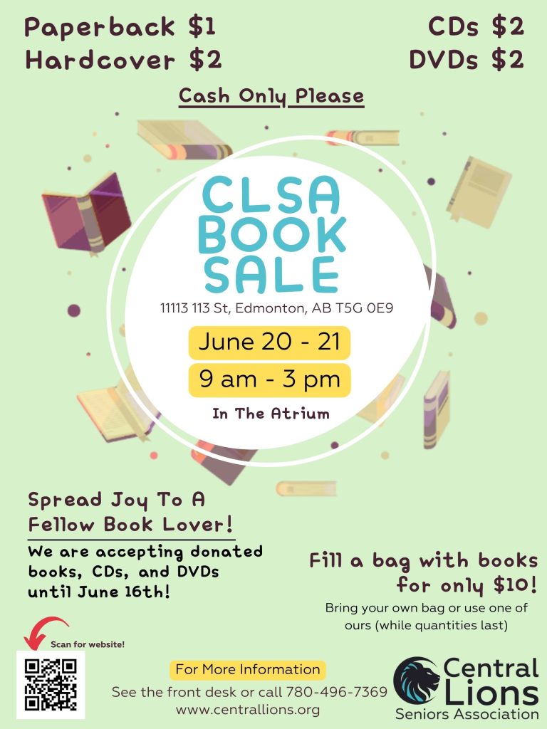 CLSA Book Sale Poster