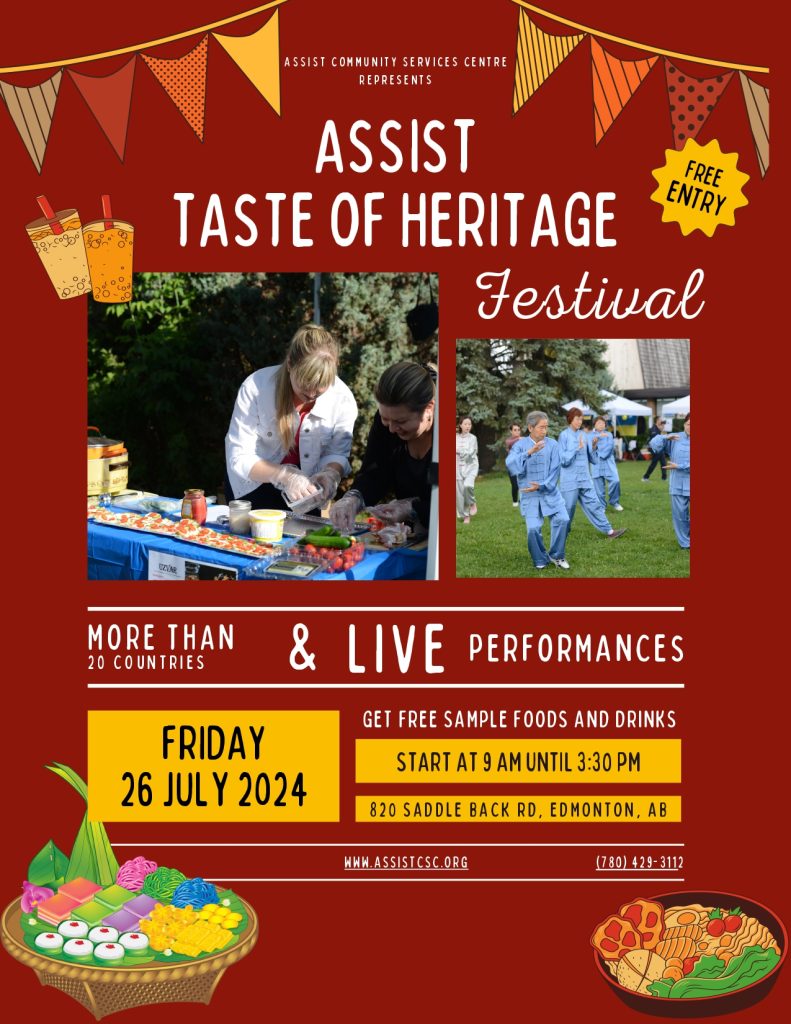 ASSIST Taste of Heritage Festival Infographic